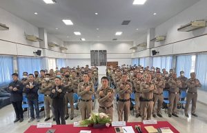 พ.ต.อ.พิเชษฐ์พงศ์ แจ้งค้ายคม ผกก.สภ.เมืองสมุทรสาคร ได้จัดอบรมข้าราชการตำรวจในสังกัด เรื่อง การเสริมสร้างคุณธรรม และความโปร่งใส การต่อต้านการทุจริต และต่อต้านการรับสินบน และนโยบายต่อต้านการรับสินบน (Anti-Bribery Policy)