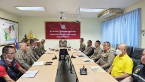 พ.ต.อ.พิเชษฐ์พงศ์ แจ้งค้ายคม  ผกก.สภ.เมืองสมุทรสาคร และข้าราชการตำรวจ ร่วมกันประกาศเจตนารมณ์ที่จะสร้างมาตรฐานด้วยความโปร่งใส สร้างองค์กรให้ปลอดจากการทุจริต