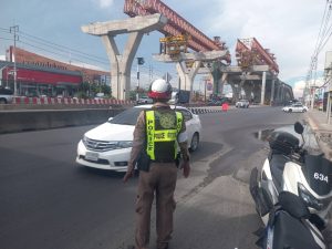 ถนนพระรามสอง ประมาณ กม.ที่ 27- กม.ที่ 31( จุดกลับรถหน้าปอโต้ชิโน่-จุดกลับรถ จยย.หน้าวัดกลาง)