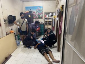 พนักงานสอบสวนเวร ได้รับแจ้งเหตุผู้เสียชีวิตไม่ทราบสาเหตุ