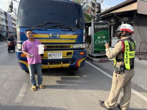 กวดขันวินัยจราจร รถบรรทุกสิบล้อขึ้นไป เดินรถเวลาห้าม