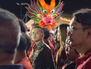 พ.ต.อ.สิทธิพร กะสิ ผกก.สภ.เมืองสมุทรสาคร ร่วมงานพิธีประเพณี“เทศกาลตรุษจีน เล่ง เกีย ฉู่ ๒๕๖๙ ” ระหว่างวันที่ ๑๓ – ๑๗ กุมภาพันธ์ ๒๕๖๙