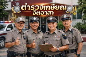 ประกาศรับสมัคร “ตำรวจเกษียณจิตอาสา”